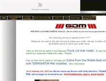 Tablet Screenshot of granddesignmat.com